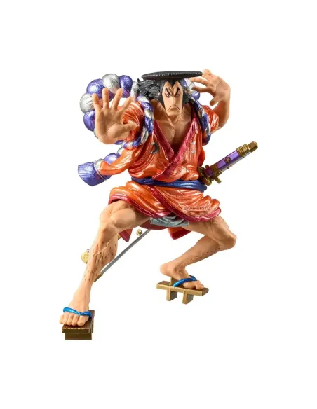 Figura banpresto one piece king of artist kouzuki oden special ver. 17cm