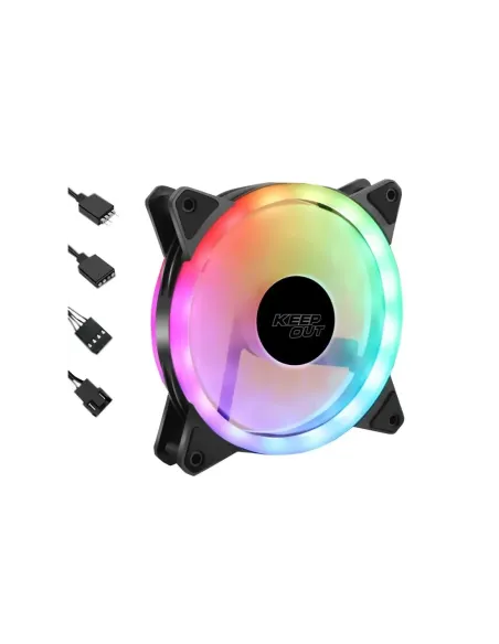 Keep Out Ventilador XFC-120SR BLACK 5V