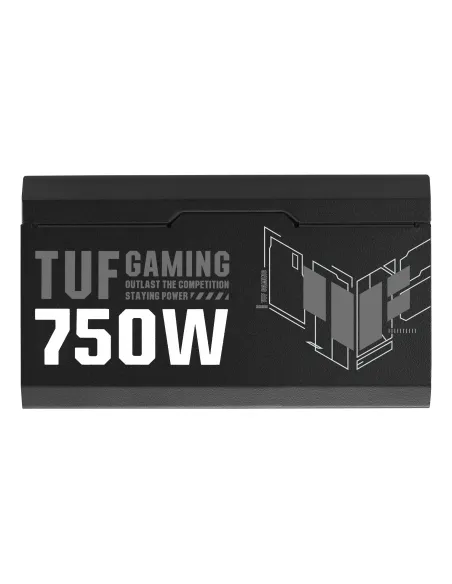 ASUS TUF Gaming 750W Gold unidad de fuente de alimentación 20+4 pin ATX ATX Negro