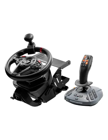Thrustmaster T128 SimTask Farming Pack Negro USB Volante + pedales + palanca de cambios Analógico Digital PC, PlayStation 4,
