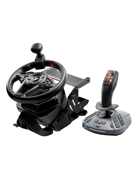 Thrustmaster T128 SimTask Farming Pack Negro USB Volante + pedales + palanca de cambios Analógico Digital PC, PlayStation 4,
