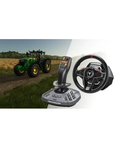 Thrustmaster T128 SimTask Farming Pack Negro USB Volante + pedales + palanca de cambios Analógico Digital PC, PlayStation 4,