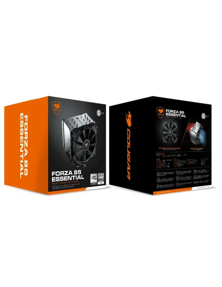 COUGAR CGR-FZAE85 Procesador Disipador térmico Radiador 12 cm Negro 1 pieza(s)