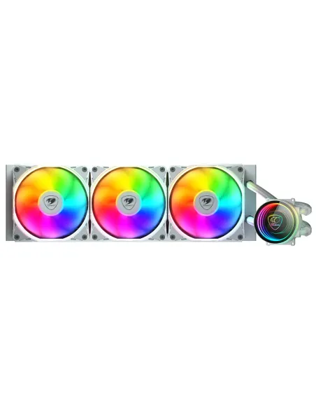 COUGAR CGR-PSDELRGB-W-360 Procesador Sistema de refrigeración líquida todo en uno 12 cm Blanco