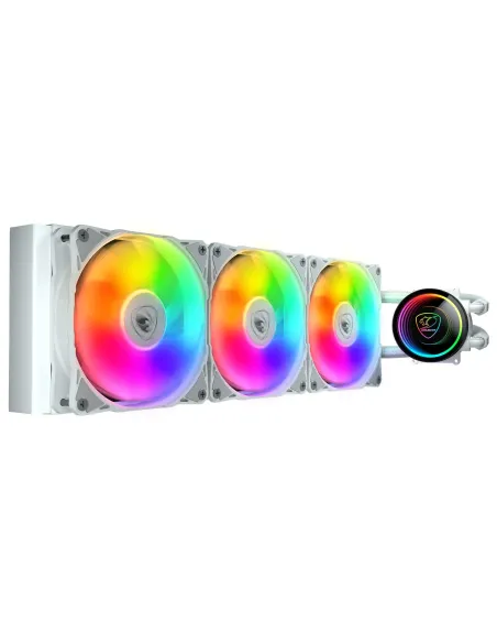COUGAR CGR-PSDELRGB-W-360 Procesador Sistema de refrigeración líquida todo en uno 12 cm Blanco