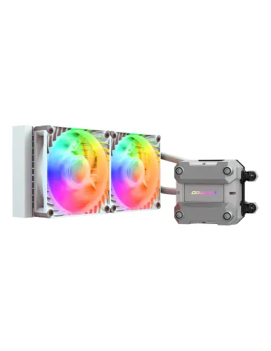 COUGAR CGR-PSDUTRGB-W-240 Procesador Sistema de refrigeración líquida todo en uno 12 cm Blanco 1 pieza(s)