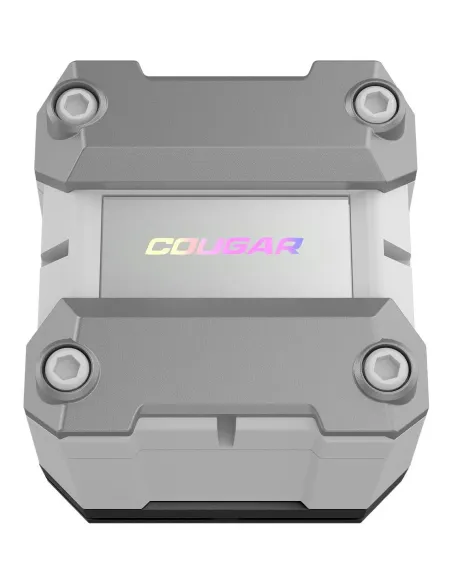COUGAR CGR-PSDUTRGB-W-240 Procesador Sistema de refrigeración líquida todo en uno 12 cm Blanco 1 pieza(s)