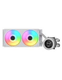 COUGAR CGR-PSDVARGB-W-240 Procesador Sistema de refrigeración líquida todo en uno 12 cm Blanco