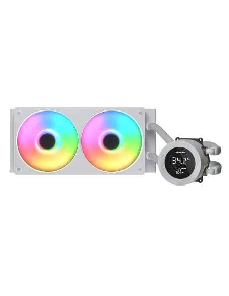 COUGAR CGR-PSDVARGB-W-240 Procesador Sistema de refrigeración líquida todo en uno 12 cm Blanco