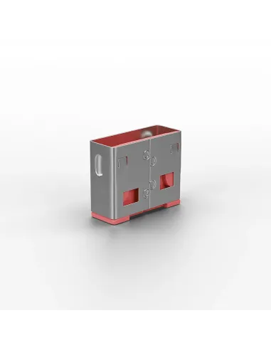 Lindy 40460 bloqueador de puerto USB tipo A Rosa Acrilonitrilo butadieno estireno (ABS) 10 pieza(s)