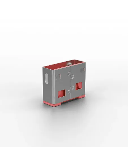 Lindy 40460 bloqueador de puerto USB tipo A Rosa Acrilonitrilo butadieno estireno (ABS) 10 pieza(s)