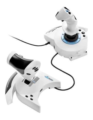 Thrustmaster T.Flight Hotas 5 Microsoft Flight Simulator Edition Blanco USB Simulador de Vuelo Digital PC, PlayStation 5,