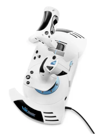 Thrustmaster T.Flight Hotas 5 Microsoft Flight Simulator Edition Blanco USB Simulador de Vuelo Digital PC, PlayStation 5,