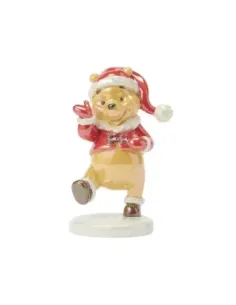 Figura enesco disney winnie the pooh navideño