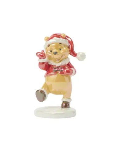 Figura enesco disney winnie the pooh navideño