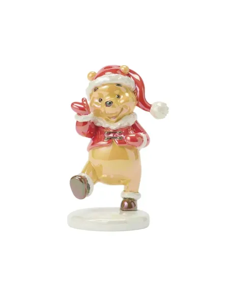 Figura enesco disney winnie the pooh navideño