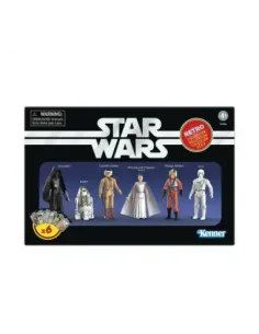 Figuras hasbro star wars retro collection 6 unidades