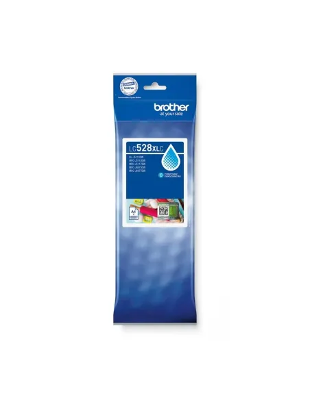 Cartucho tinta brother lc528xlc cian