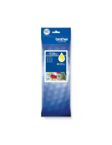 Cartucho tinta brother lc528xly amarillo