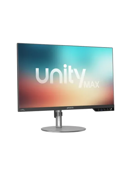 Ordenador all in one phoenix unity max i3 14gº -  16gb ddr5 -  ssd 1tb nvme - 23.8 pulgadas -  fhd 1080p ips - negro - w11 pro