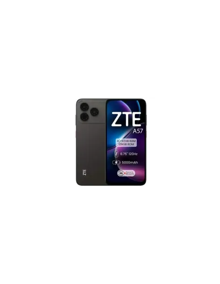 Smartphone ZTE A57 4GB/ 128GB/ 6.75"/ Negro