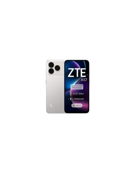 Smartphone ZTE A57 4GB/ 128GB/ 6.75"/ Plata