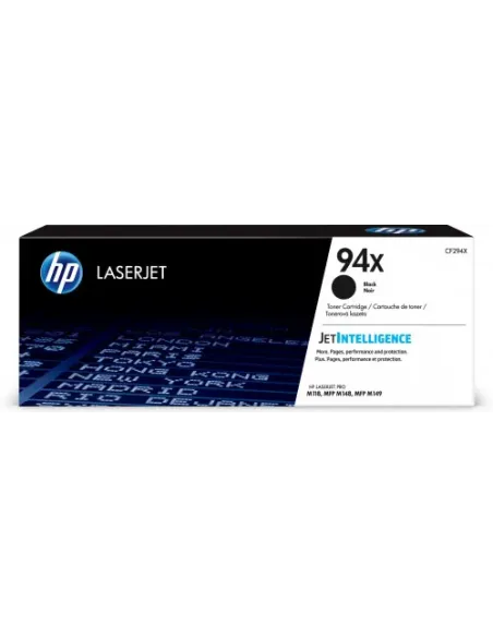 HP Cartucho de Tóner Original HP LaserJet 94X negro de alta capacidad