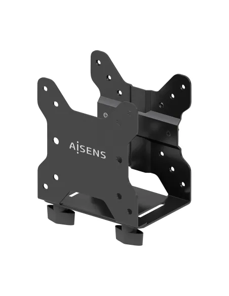 AISENS Soporte Versátil de Instalación para Mini PC, Negro