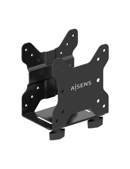AISENS Soporte Versátil de Instalación para Mini PC, Negro