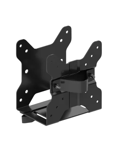 AISENS Soporte Versátil de Instalación para Mini PC, Negro