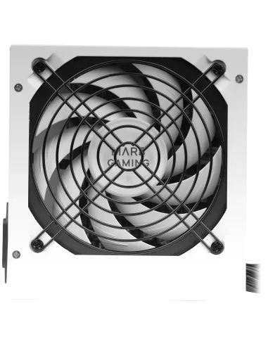 Mars Gaming MPIII550P, Fuente Alimentación PC ATX 550W, 5 Años de Garantía, 85% Eficiencia, Sistema Digital APFC, Ventilador