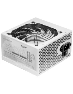 Mars Gaming MPIII550P, Fuente Alimentación PC ATX 550W, 5 Años de Garantía, 85% Eficiencia, Sistema Digital APFC, Ventilador 2