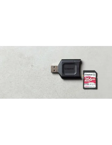 Kingston Technology MobileLite Plus lector de tarjeta USB 3.2 Gen 1 (3.1 Gen 1) Type-A Negro