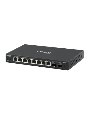 TP-Link ES210X-M2 switch Gestionado 2.5G Ethernet (100 1000 2500) Montaje en pared escritorio Negro