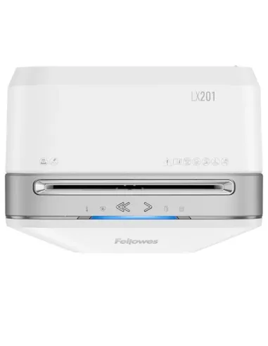 Fellowes Powershred LX201 triturador de papel Microcorte 23 cm Blanco
