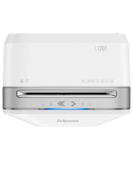 Fellowes Powershred LX201 triturador de papel Microcorte 23 cm Blanco