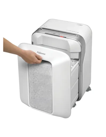 Fellowes Powershred LX201 triturador de papel Microcorte 23 cm Blanco