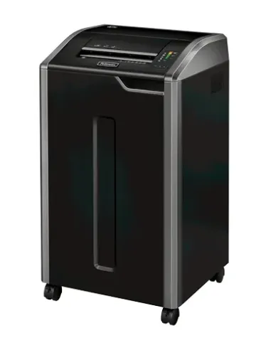 Fellowes 425i triturador de papel Corte en tiras 30 cm Negro