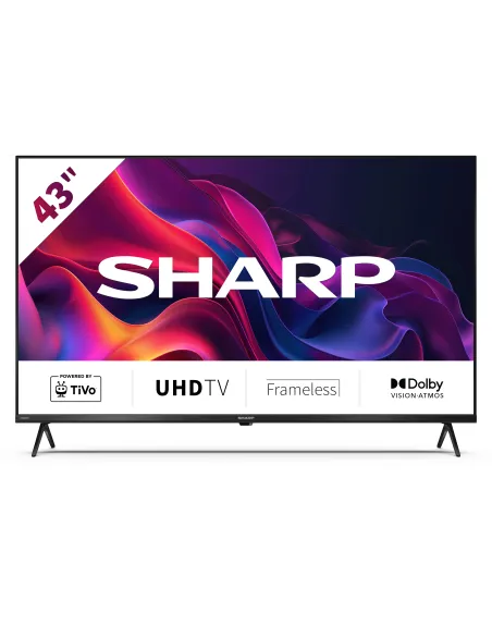 Sharp 43GK4245E 109,2 cm (43") 4K Ultra HD Smart TV Wifi Negro