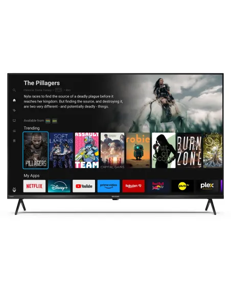 Sharp 43GK4245E 109,2 cm (43") 4K Ultra HD Smart TV Wifi Negro