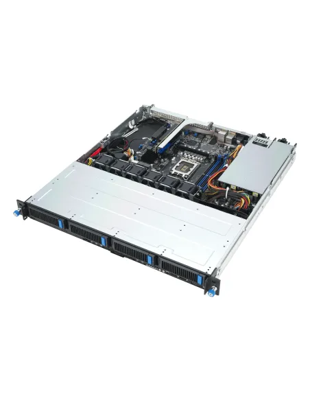 ASUS RS300-E12-RS4 Intel C262 LGA 1700 Bastidor (1U) Plata
