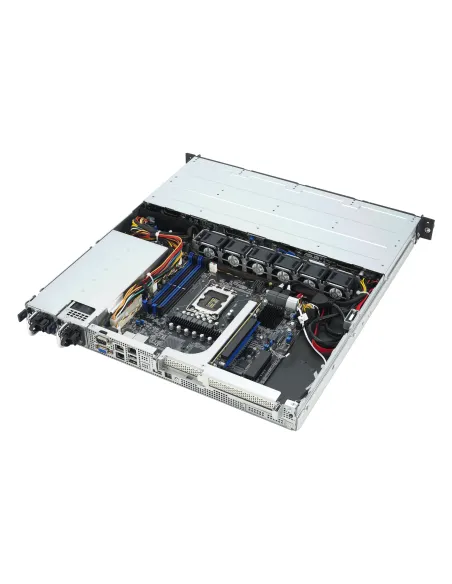 ASUS RS300-E12-RS4 Intel C262 LGA 1700 Bastidor (1U) Plata
