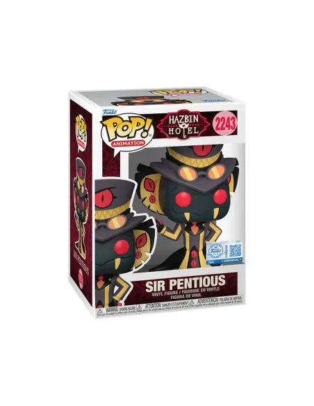 Funko pop animation hazbin hotel sir pentious w - chase