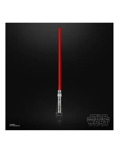 Sable de luz electrónico premium force fx elite hasbro star wars the black series maul