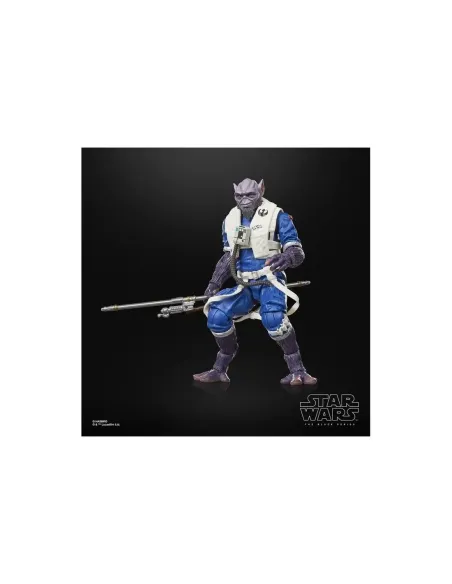 Figura hasbro star wars the black series the mandalorian and grogu zeb orrelios (new republic pilot)