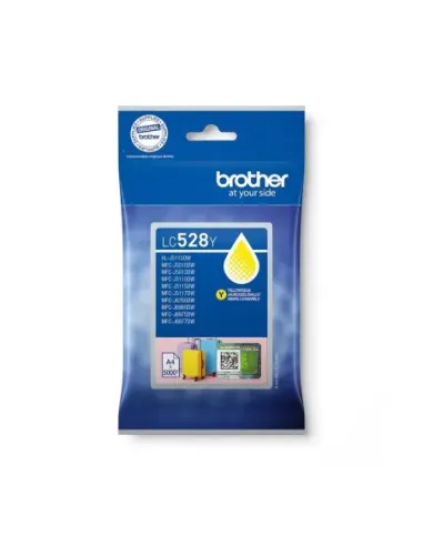 Cartucho tinta brother lc528y amarillo
