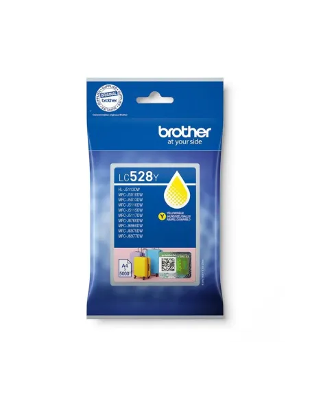Cartucho tinta brother lc528y amarillo