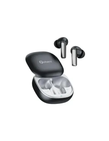 Auriculares qcharx buds slide anc + enc bluetooth negro