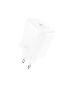Cargador qcharx hermes 45w gan 1 usb tio c blanco