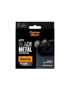 PanzerGlass Hoops Camera Protect iPhone Duo Black